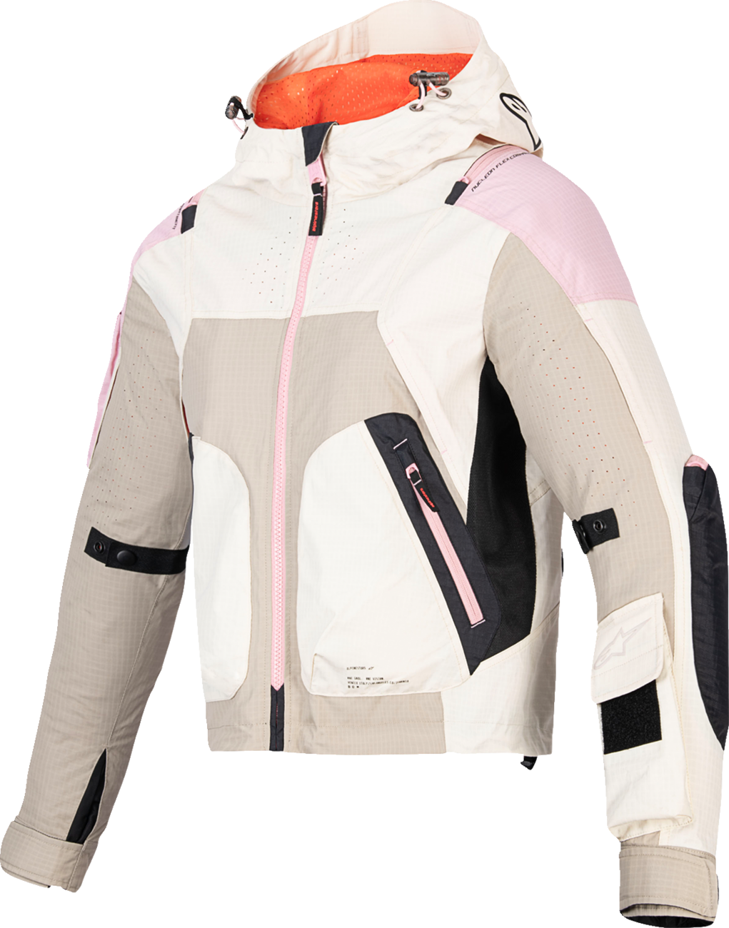 Alpinestars Stella Molly Air Jacket - Sand, Pink & Almond, Size XS (Part #3310625-8029-XS)