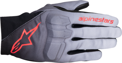 Alpinestars Stella Reef V2 Women’s Cycling Gloves - Gray, Black & Fluo Pink, Size XS (Part No. 3580325-9259-XS)