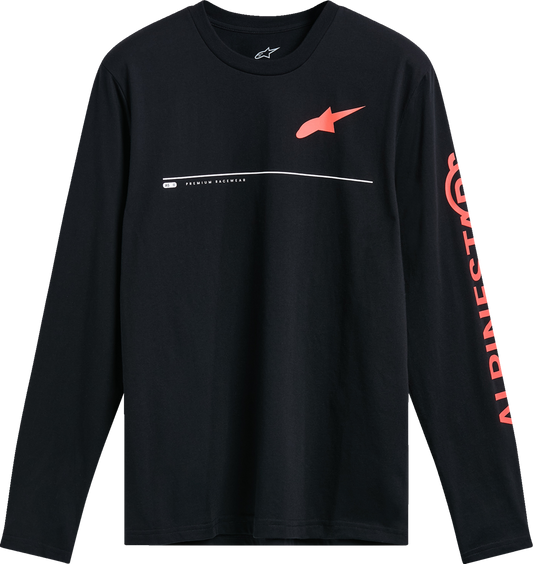 Alpinestars Committed Long-Sleeve CSF T-Shirt – Black, Size XL (Part No. 1215-71200-10-XL)