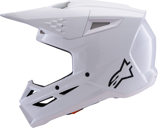 Alpinestars SM3 Helmet - Solid Gloss White XS (Part No. 8300326-2180-XS)