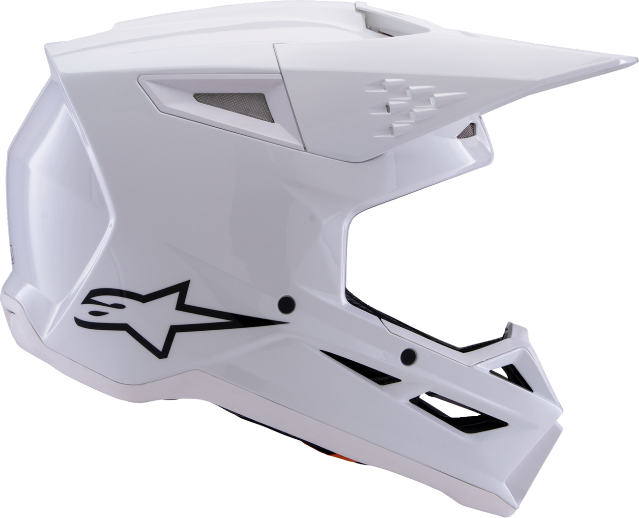 Alpinestars SM3 Helmet - Solid Gloss White XS (Part No. 8300326-2180-XS)