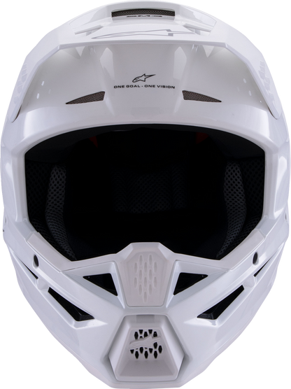 Alpinestars SM3 Helmet - Solid Gloss White XS (Part No. 8300326-2180-XS)