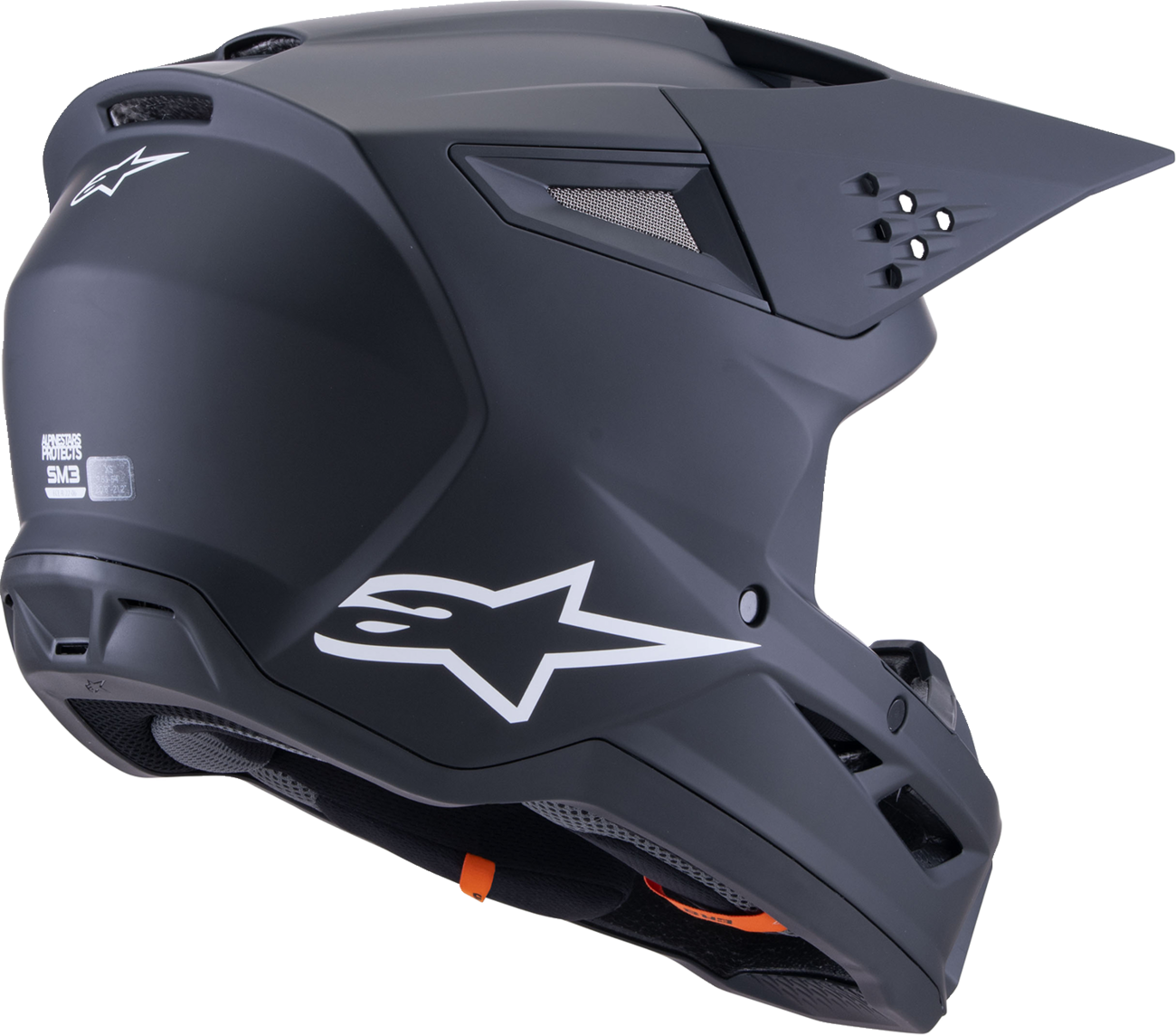 ALPINESTARS SM3 Helmet - Solid - Matte Black - XS 8300326-110-XS