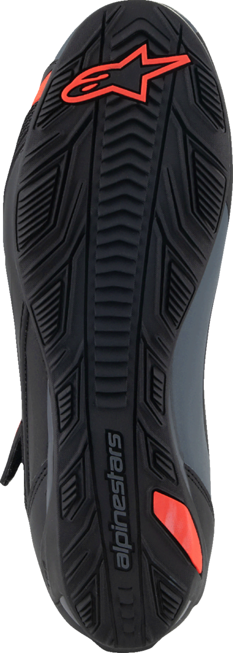 Alpinestars Faster-4 Road Cycling Shoes - Black, Gray, and Red, US Size 7 (Part Number 2510425-1130-7)