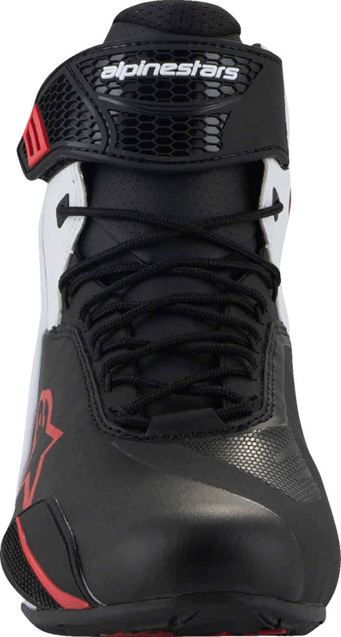 Alpinestars Faster-4 Road Cycling Shoes - Black, White & Red, US 13.5 - Part 2510425-123-135
