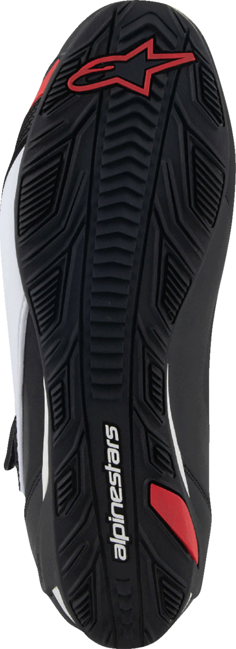 Alpinestars Faster-4 Road Cycling Shoes - Black, White & Red, US 13 (Part No. 2510425-123-13)