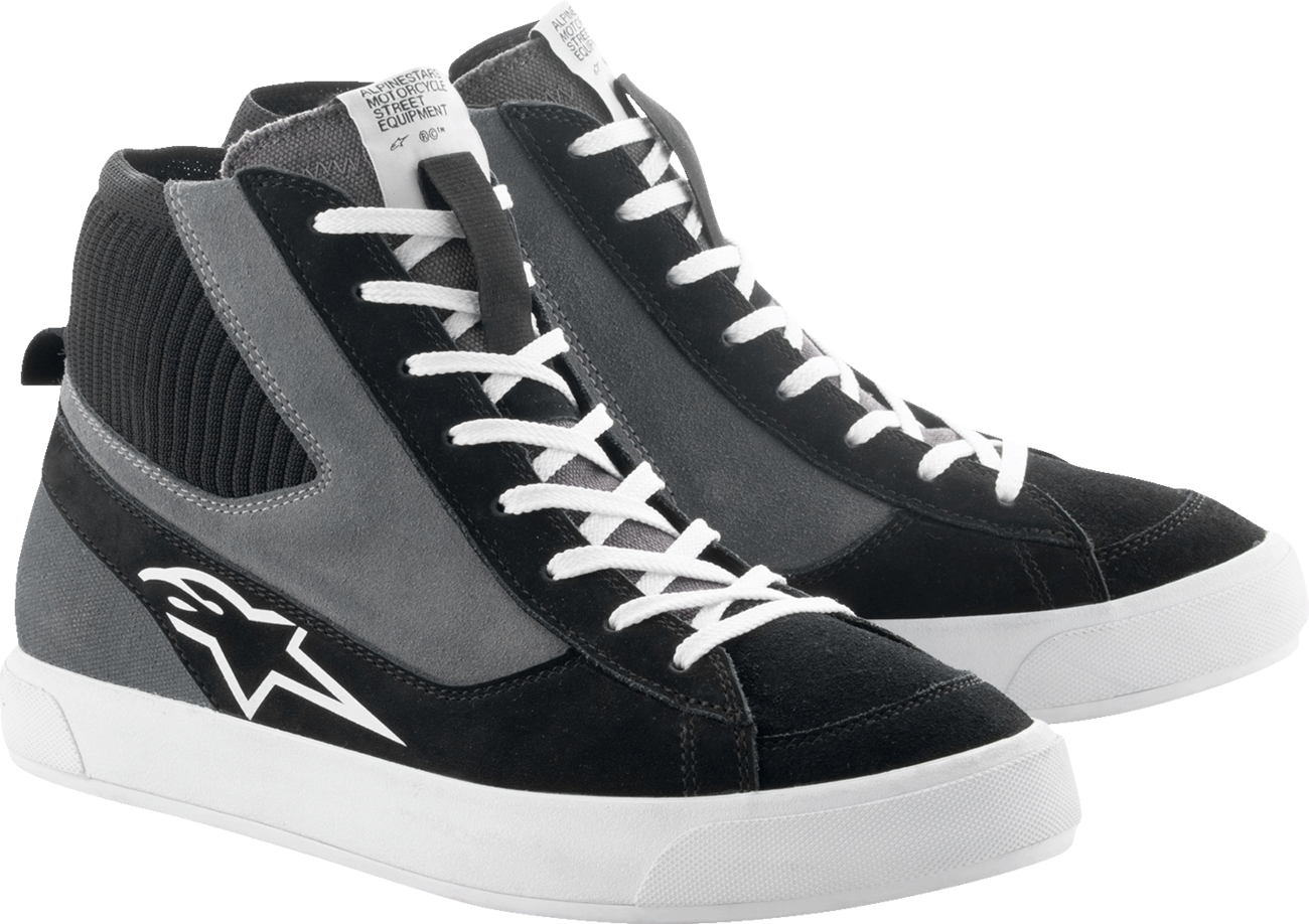 ALPINESTARS Stated Shoes - Black, Gray & White, US 11 / EU 44 - Part Number 2540124-1004-11