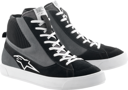 Alpinestars Stated Shoes Black/Gray/White US 8 / EU 40.5 – Durable Urban Riding Footwear