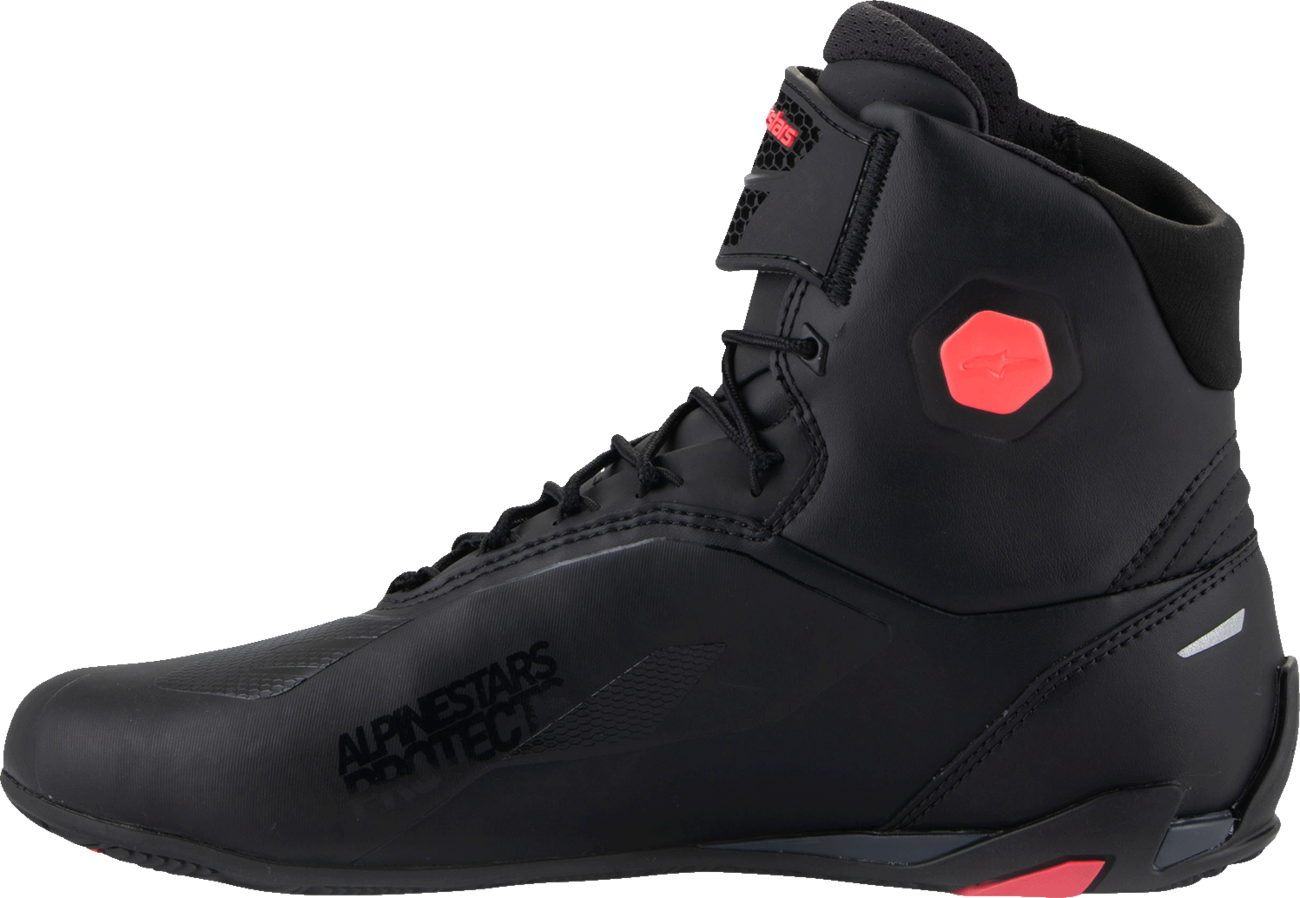 Alpinestars Stella Faster-4 Women's Road Cycling Shoes - Black/Pink, US 8