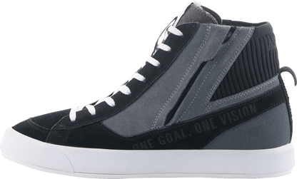 ALPINESTARS Stated Shoes - Black, Gray & White, US 11 / EU 44 - Part Number 2540124-1004-11