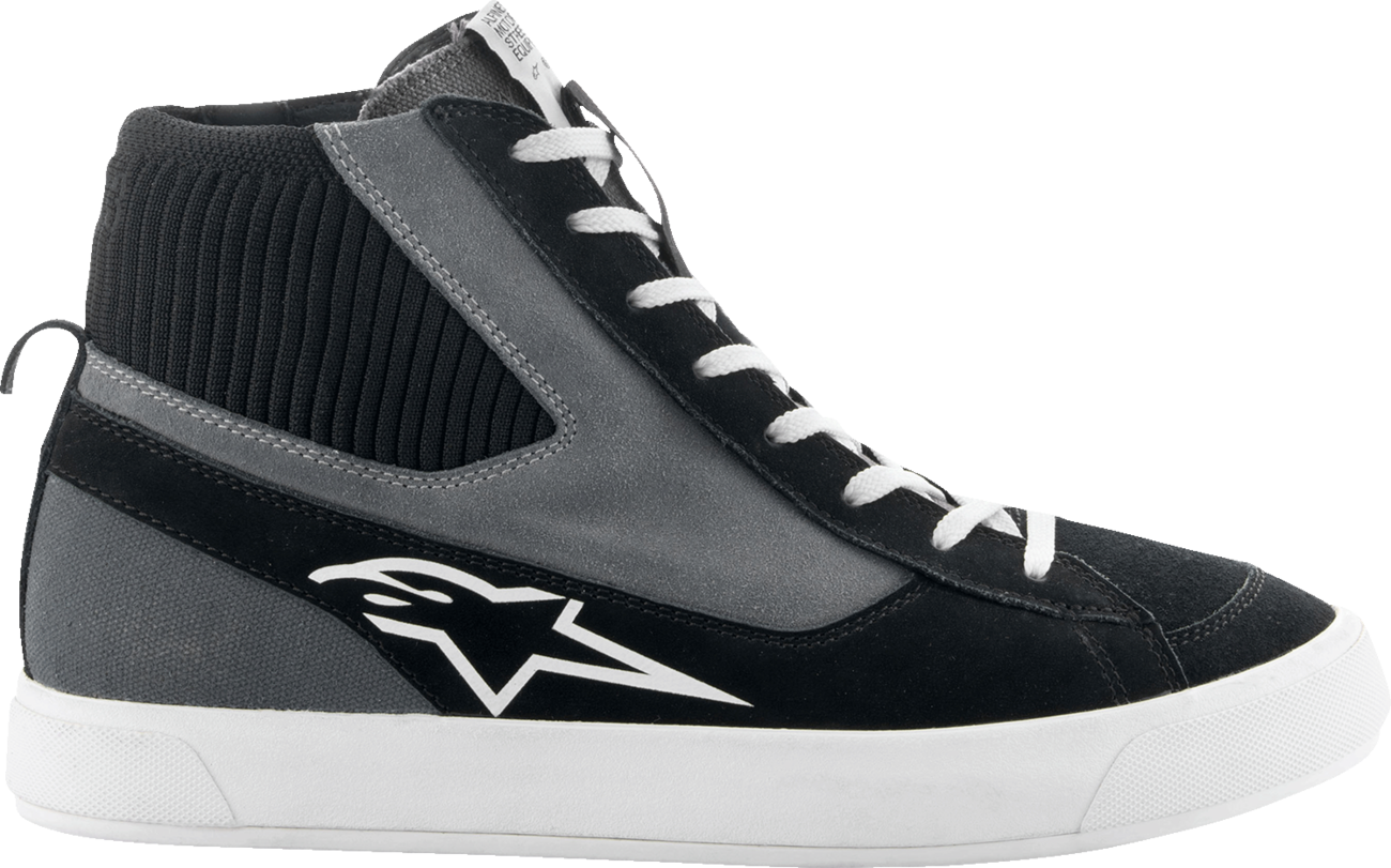 ALPINESTARS Stated Shoes - Black, Gray & White, US 11 / EU 44 - Part Number 2540124-1004-11