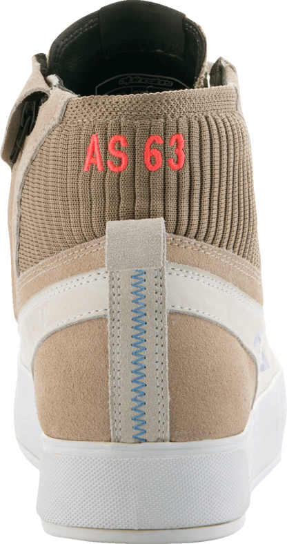 ALPINESTARS Stella Stated Podium Shoes - White/Brown - US 9.5 / EU 42 2540224-2008-95