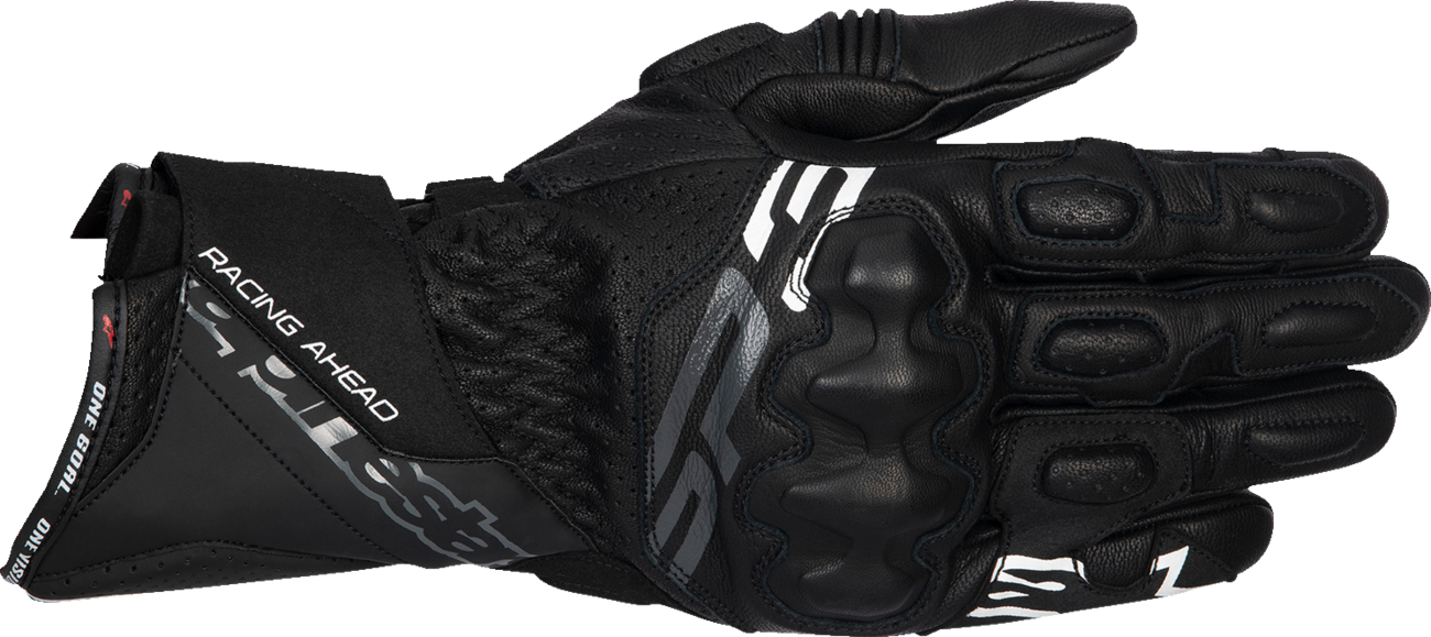Alpinestars SP-3 Motorcycle Gloves Black 3XL (Part Number 3550925-10-3X)
