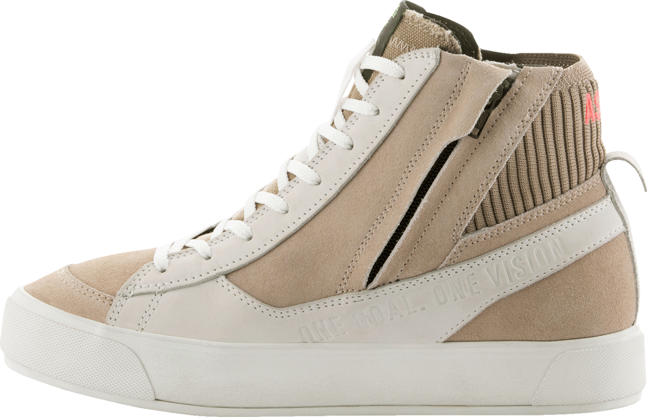 ALPINESTARS Stella Stated Podium Shoes - White/Brown - US 9.5 / EU 42 2540224-2008-95