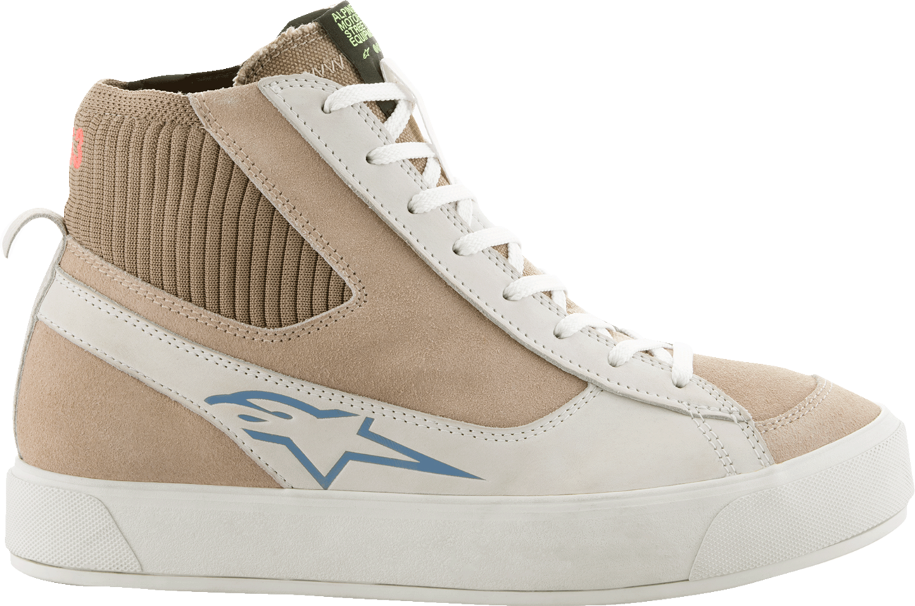 ALPINESTARS Stella Stated Podium Shoes - White/Brown - US 9.5 / EU 42 2540224-2008-95