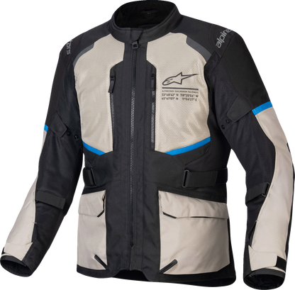 Alpinestars Andes Air Drystar® Jacket 3XL - Waterproof Breathable Motorcycle Jacket with Impact Protection and Ventilation