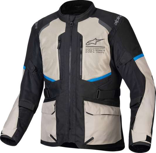Alpinestars Andes Air Drystar® Jacket 3XL - Waterproof Breathable Motorcycle Jacket with Impact Protection and Ventilation