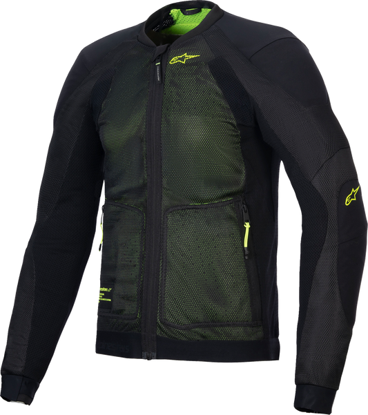 Alpinestars Troop-Air Jacket Large 3301225-168-L - Lightweight Breathable Motorcycle Armor