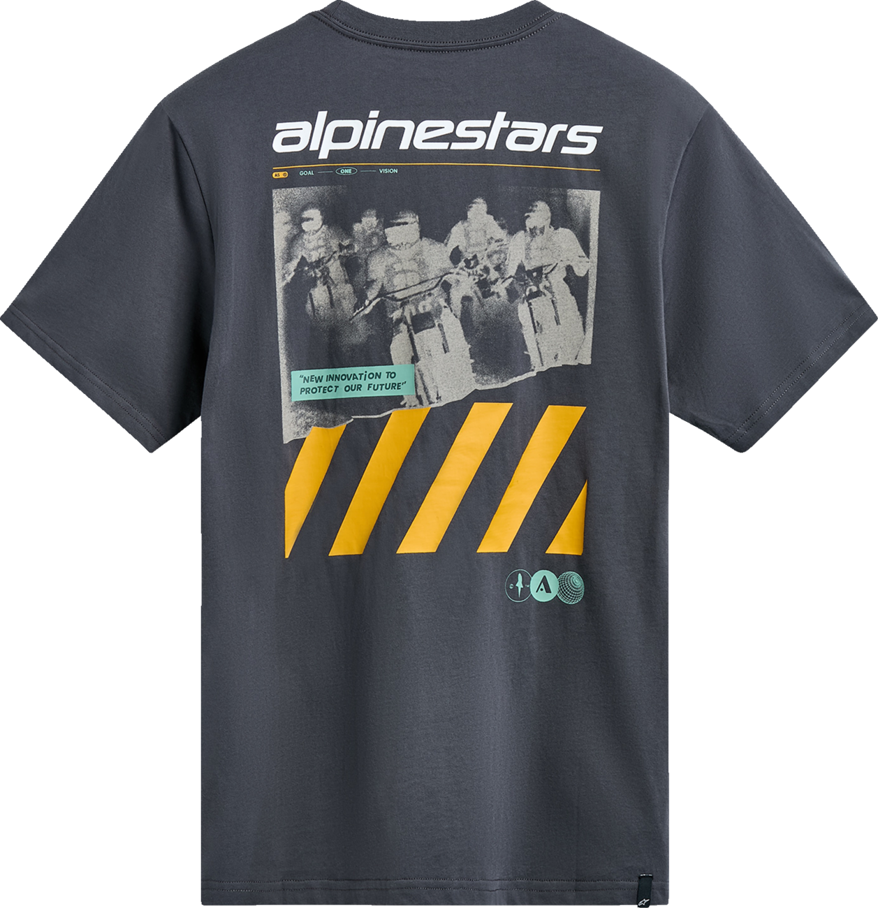 Alpinestars No Barrier CSF T-Shirt - Charcoal XL - Comfortable Cotton-Poly Blend