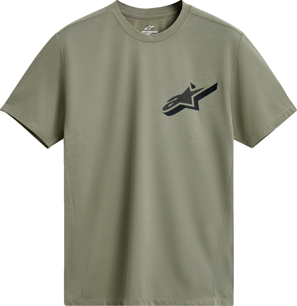Alpinestars Attrition Performance T-Shirt - Light Green/Black XL - Sustainable Wicking Fabric