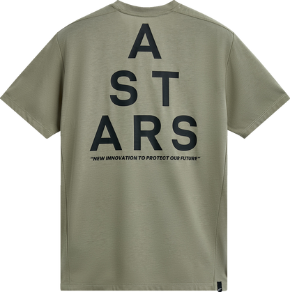 Alpinestars Attrition Performance T-Shirt - Light Green/Black XL - Sustainable Wicking Fabric