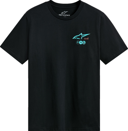 Alpinestars Asym CSF T-Shirt - Black - Medium by Alpinestars (Part #1215-72270-10-M)