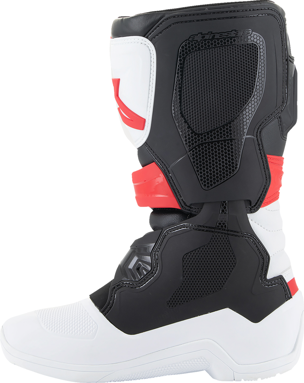 Alpinestars Youth Tech3S Boots - White/Black/Red, US 7 / EU 40.5 - Part Number 2014024-2030-7