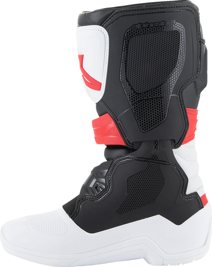 Alpinestars Youth Tech3S Boots - White/Black/Red, US 7 / EU 40.5 - Part Number 2014024-2030-7