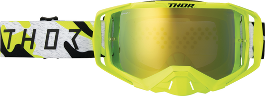 THOR Activate Riot Acid Lime Mirror Goggle Part 2601-3706 for Enhanced Vision and Comfort
