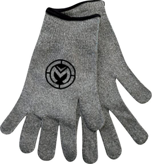 MOOSE OFFROAD Moose Full Finger Glove Liners - Heather Gray, Part Number 3330-8355