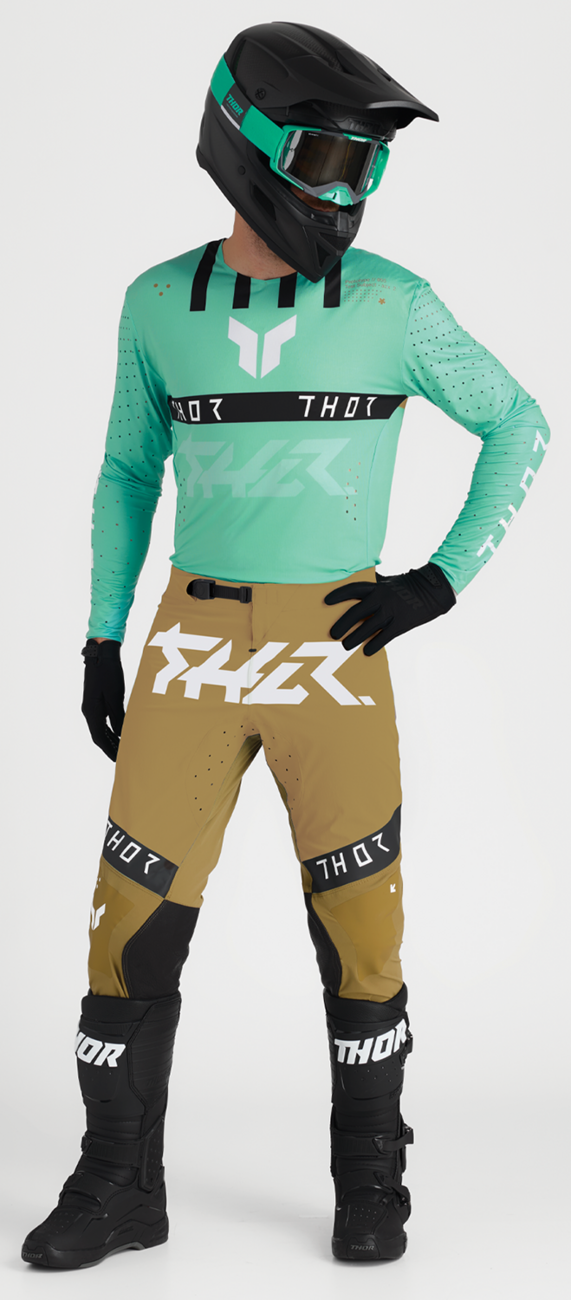 THOR Sportmode Flite Pants - Mint/Copper, US 29 - Part 2901-11961