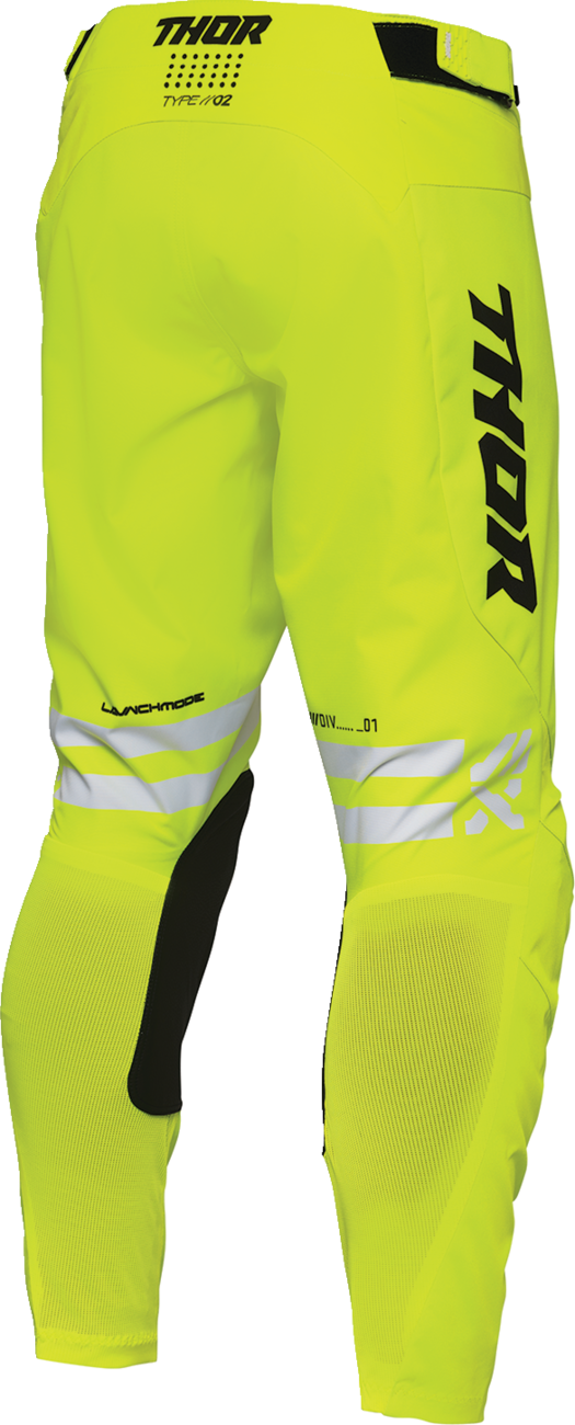THOR Launchmode Dozer Pants - Acid/Black, US 28 (Part Number 2901-11978)
