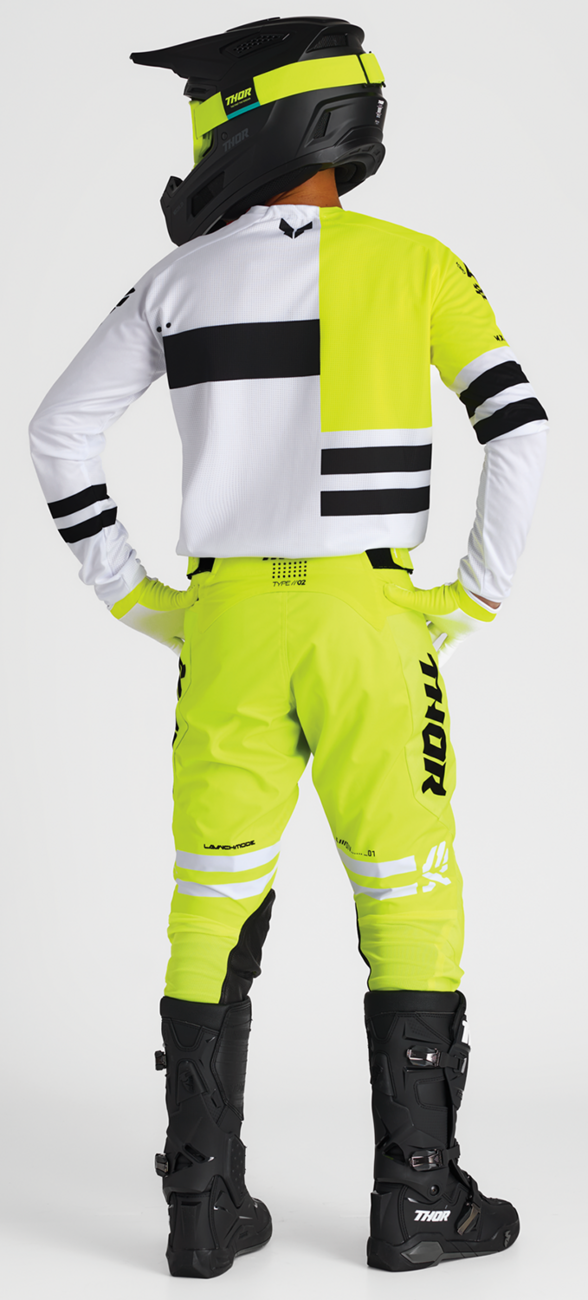 THOR Launchmode Dozer Pants - Acid/Black, US 28 (Part Number 2901-11978)