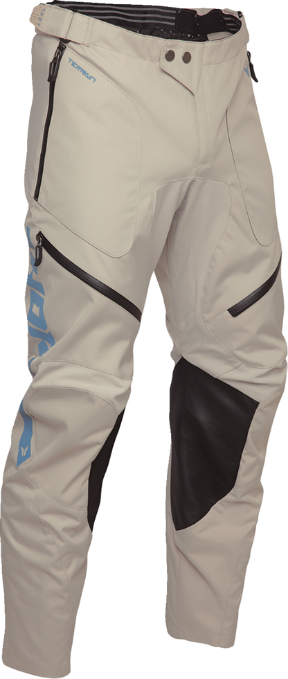 THOR Terrain In-the-Boot Pants – Sand, US 42 – Durable Motorcycle Riding Gear (Part Number 2901-12200)