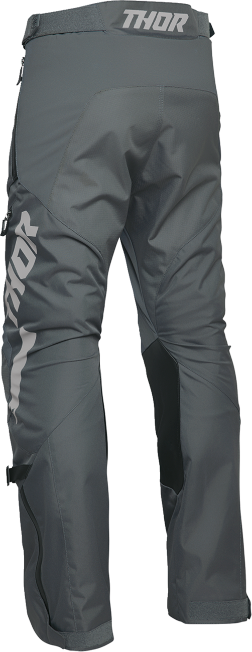 THOR Terrain Over-the-Boot Pants - Charcoal US 46 (Part No. 2901-12180)
