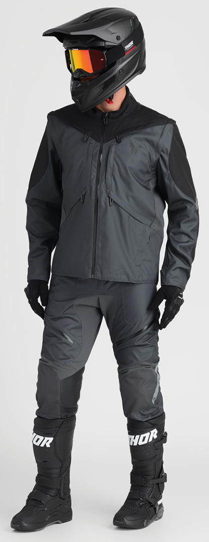 THOR Terrain In-the-Boot Pants - Charcoal US 34 - Part No. 2901-12207