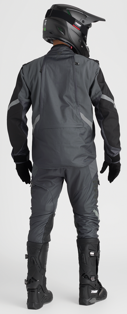 THOR Terrain In-the-Boot Pants - Charcoal US 34 - Part No. 2901-12207
