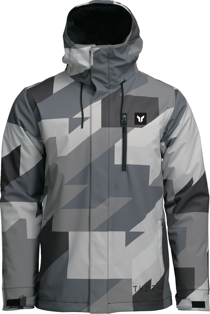 THOR Tour Jacket - Brave Black/Camo Large (Part Number 2920-0863)