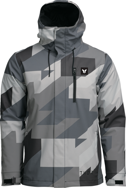 THOR Tour Jacket - Brave Black/Camo Large (Part Number 2920-0863)