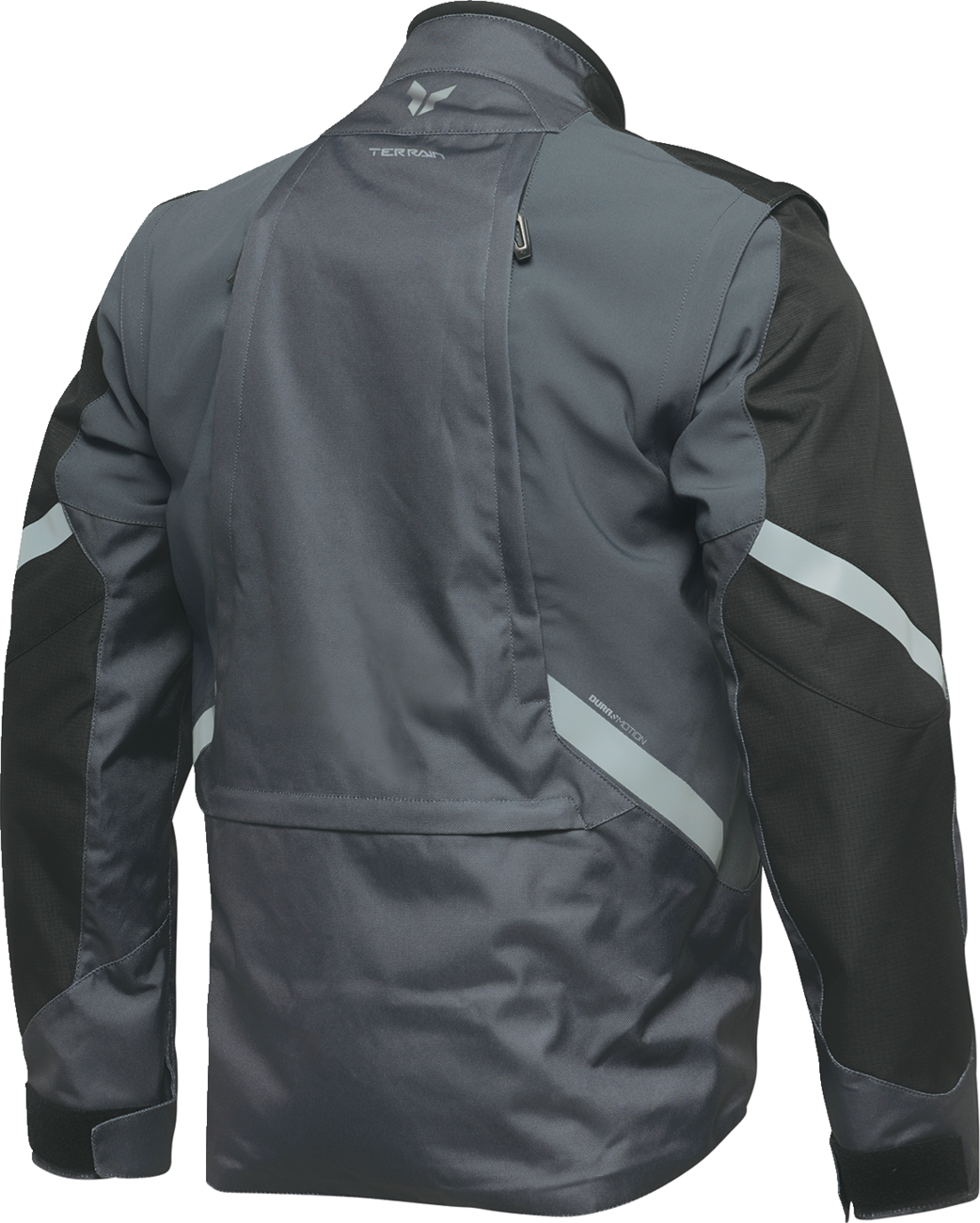 THOR Terrain Jacket Charcoal 3XL - Waterproof and Breathable Motorcycle Outerwear
