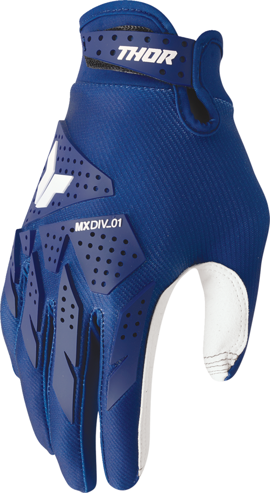 THOR Launchmode XP Navy Gloves Size Large - Part 3330-8178