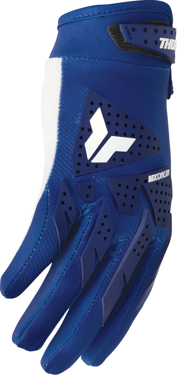 THOR Launchmode XP Gloves - Navy, Small (Part Number 3330-8176)