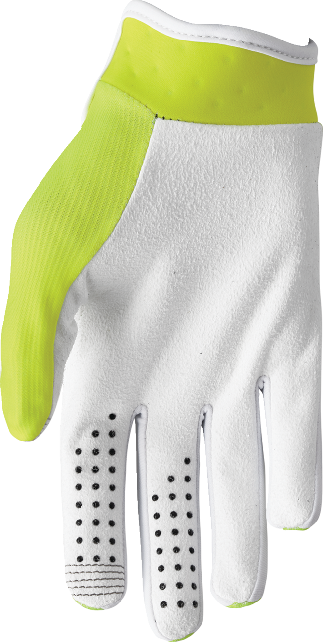 THOR Launchmode Gloves - Acid, Size XS - Comfortable and Durable Motorcycle Gloves