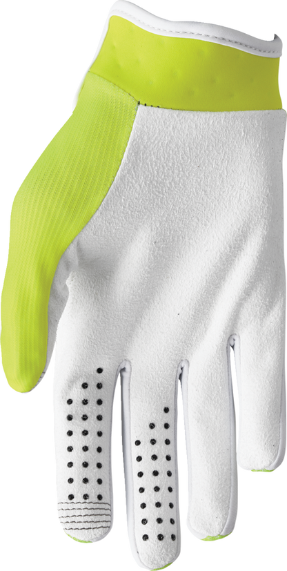THOR Launchmode Gloves - Acid, Size XS - Comfortable and Durable Motorcycle Gloves