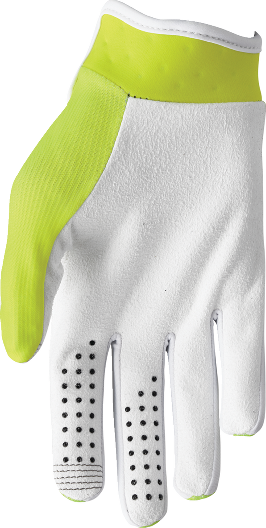 THOR Launchmode Gloves - Acid, Size XS - Comfortable and Durable Motorcycle Gloves