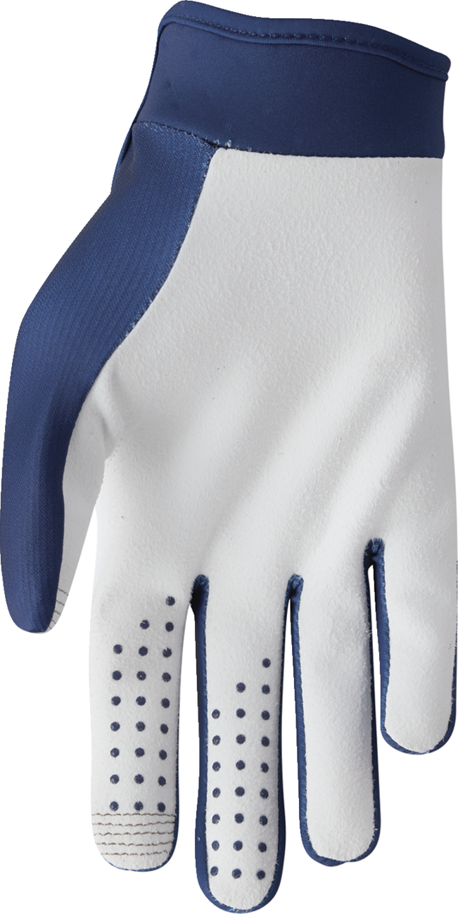 THOR Launchmode Gloves - Navy, Size XL - Part Number 3330-8204