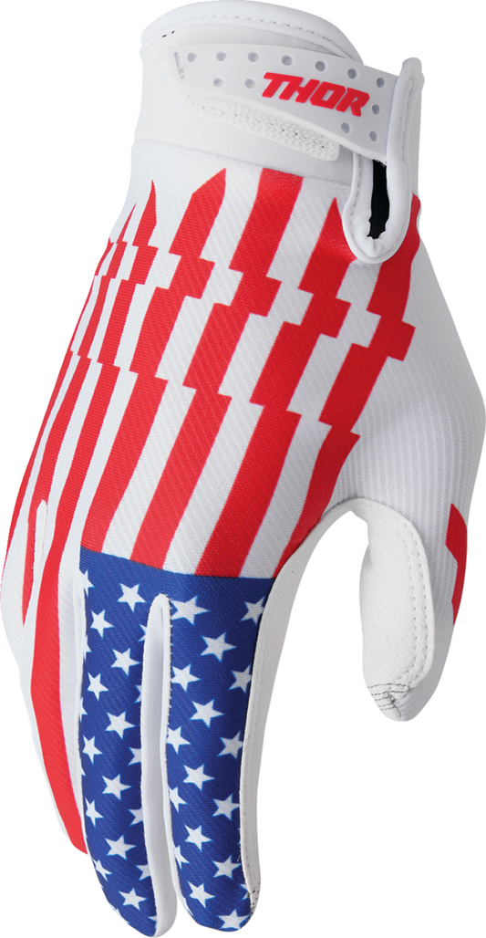 THOR Launchmode Gloves - Patriot Large (Part Number 3330-8209)