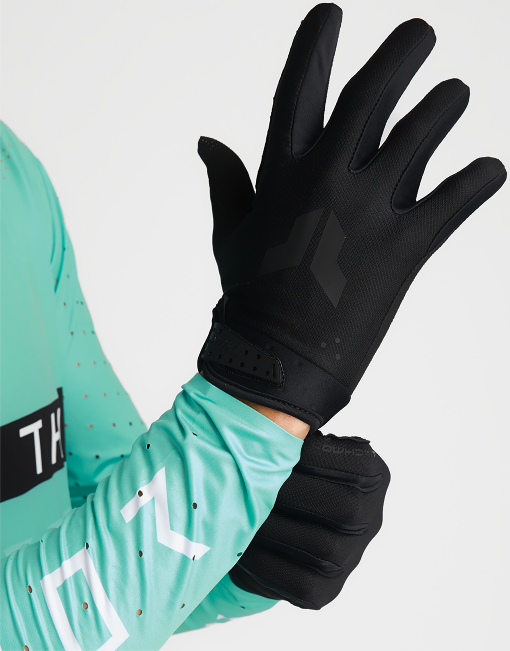 THOR Launchmode Gloves Small by THOR - Black, Part No. 3330-8189