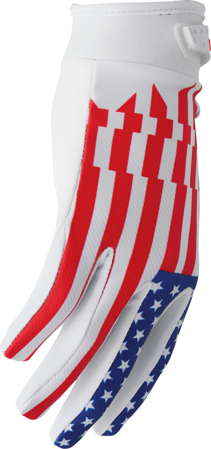 THOR Launchmode Gloves Patriot 2XL - Durable Comfort with Advanced Features