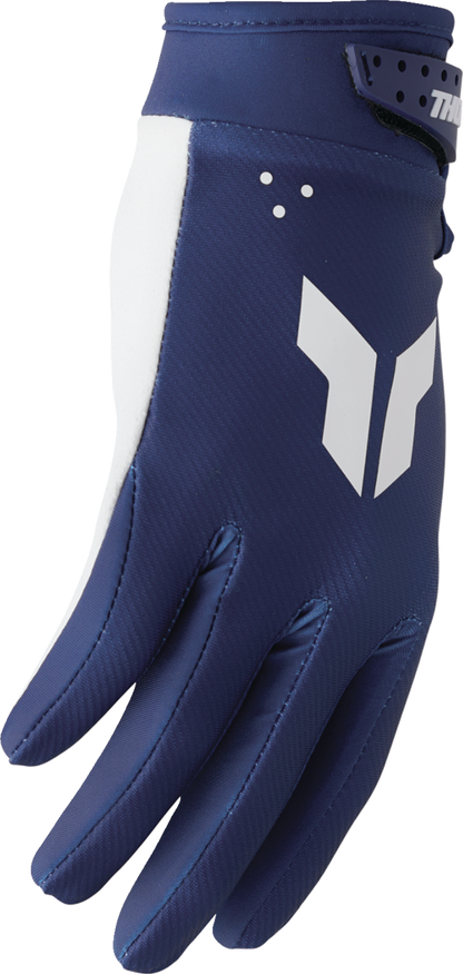 THOR Launchmode Gloves - Navy, Size XL - Part Number 3330-8204